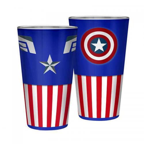 Vaso Grande Capitán América Marvel