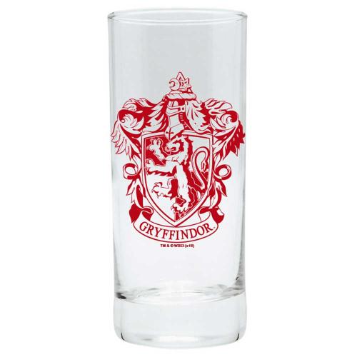 Vaso Tubo Vidrio Harry Potter Gryffindor